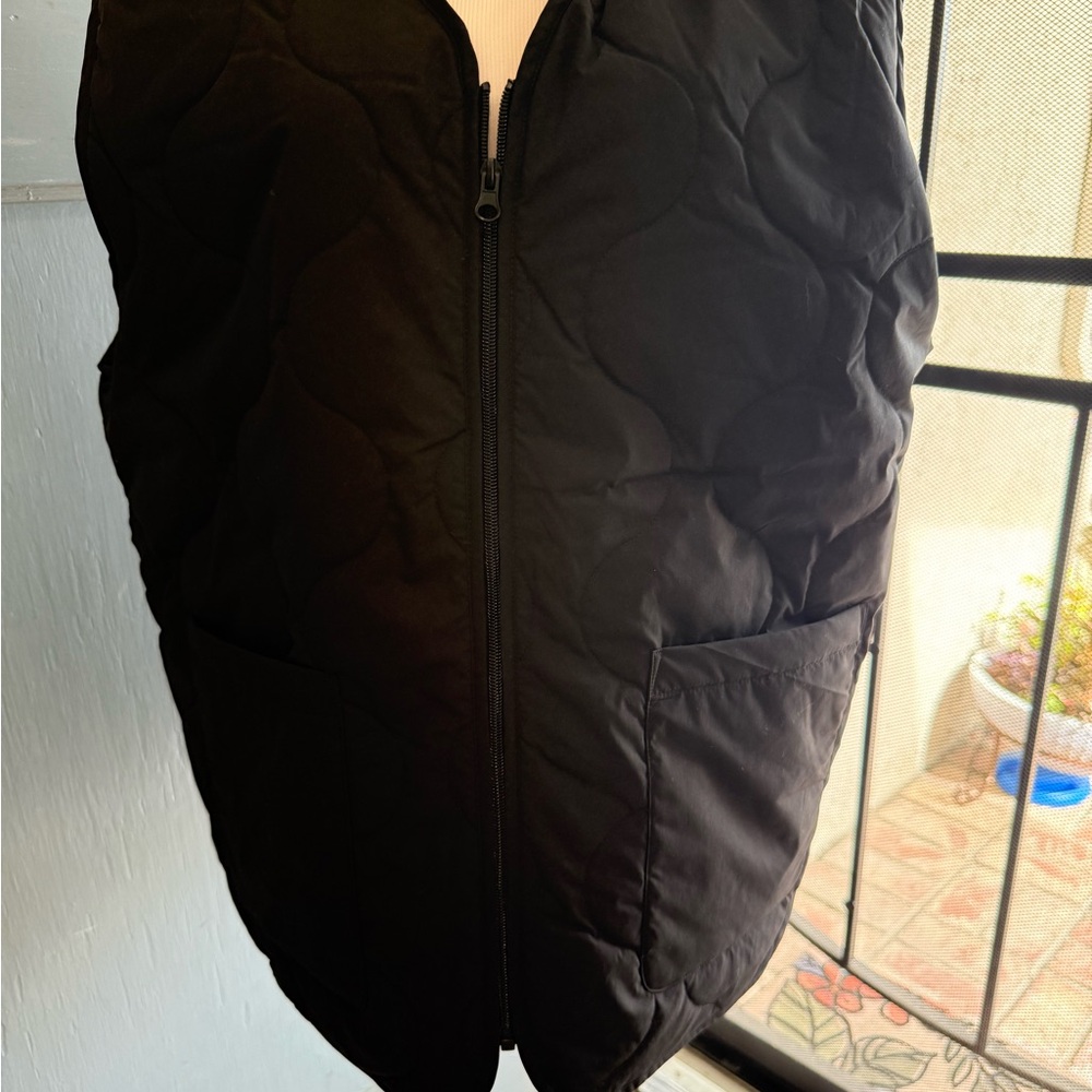 Original Use Black Vest quilted